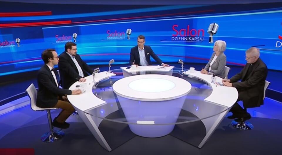 'Salon Dziennikarski' / autor: screen TVP INFO