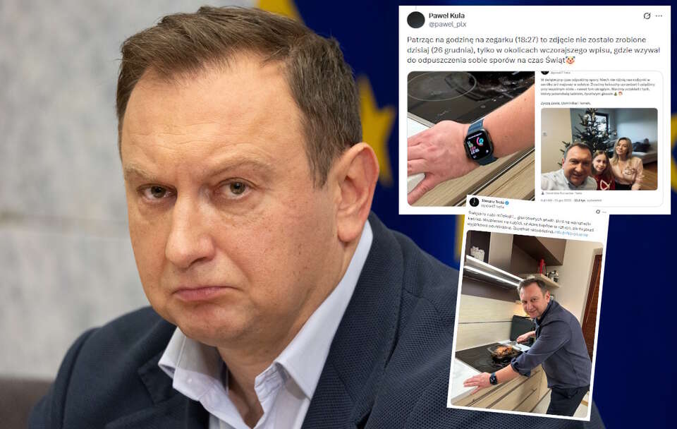 Dwulicowy Trela zapomniał o zegarku. "Życzę mniej jadu"