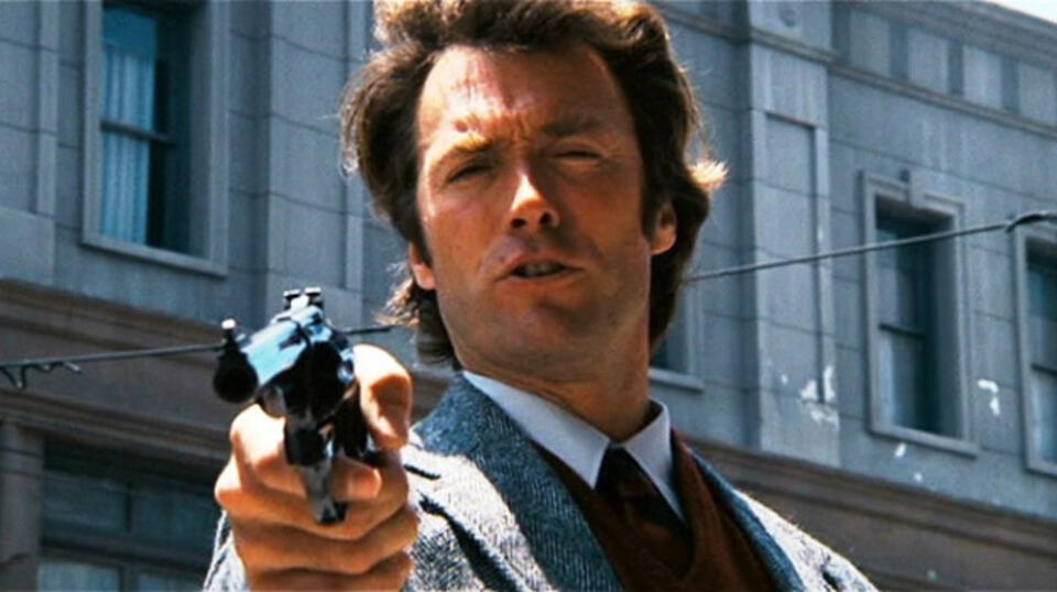 Kadr z filmu "Brudny Harry" (reż. Don Siegel)