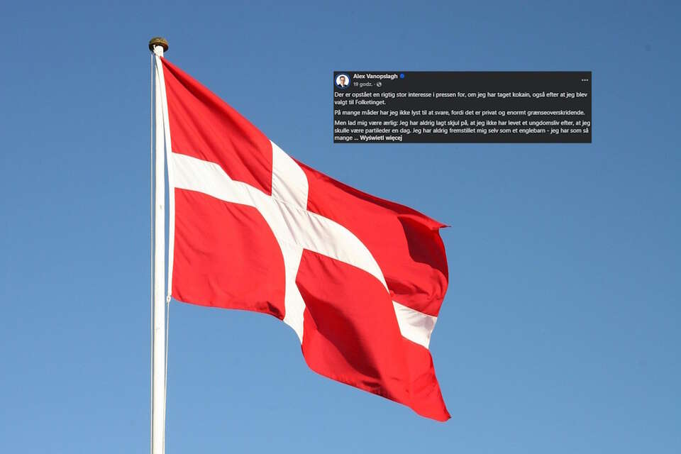 Narkotykowy skandal w Danii? Lider jednej z partii się przyznał