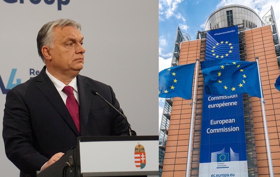 Viktor Orban, siedziba Komisji Europejskiej / autor: Fratria