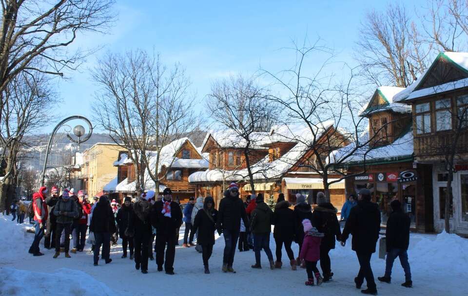 Krupówki w Zakopanem / autor: Fratria