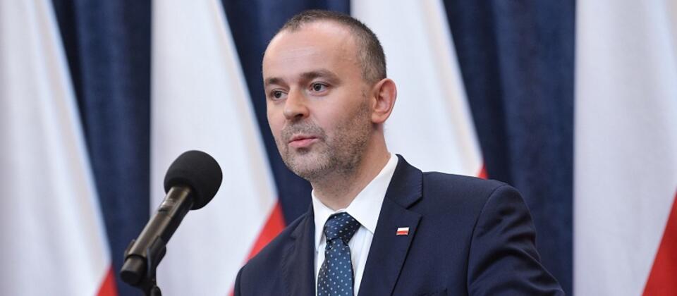 Minister Paweł Mucha / autor: PAP/Marcin Obara
