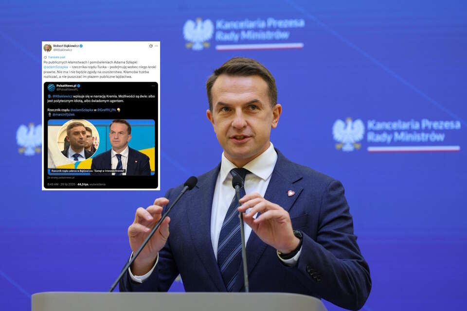 Adam Szłapka / autor: PAP-Paweł Supernak/X-Robert Bąkiewicz, screen