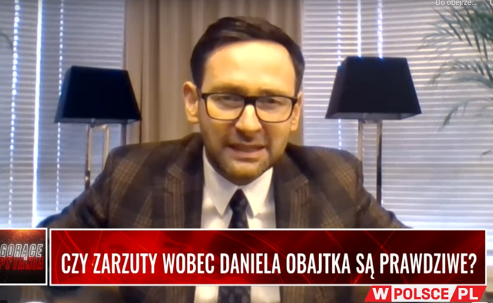 Daniel Obajtek, prezes PKN Orlen, był gościem Edyty Hołdyńskiej w programie telewizji wpolsce.pl / autor: Fratria