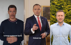 Spot na rzecz profilaktyki zdrowia mężczyzn z udziałem prezydenta Karola Nawrockiego / autor: Instagram / Robert Lewandowski