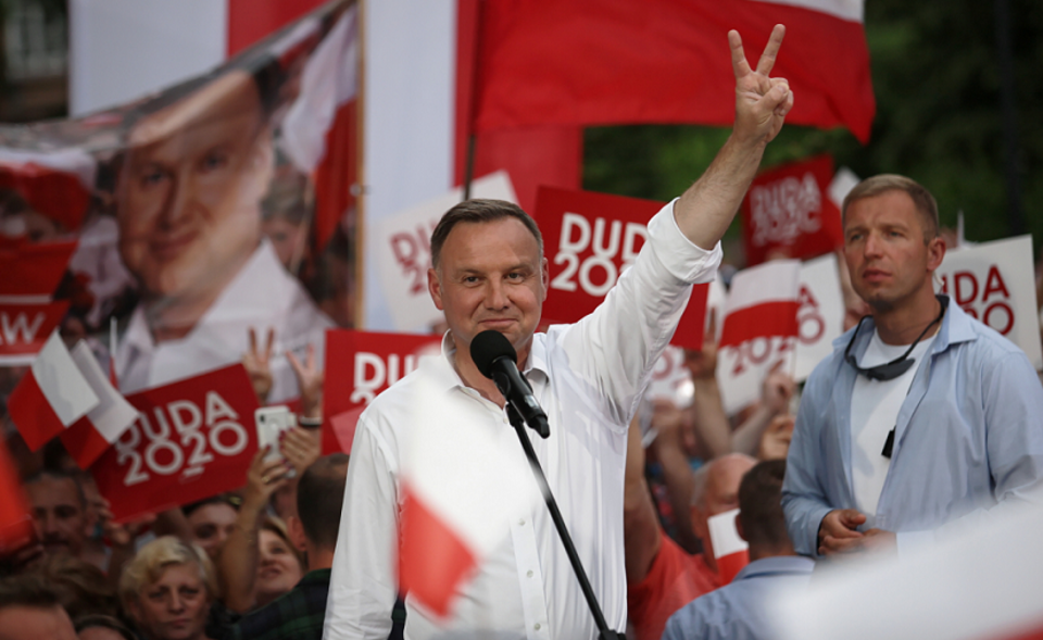 Prezydent Andrzej Duda / autor: PAP/Lech Muszyński