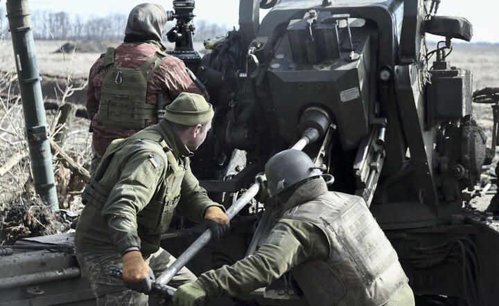 Żołnierze ukraińscy podczas walk / autor: PAP/EPA