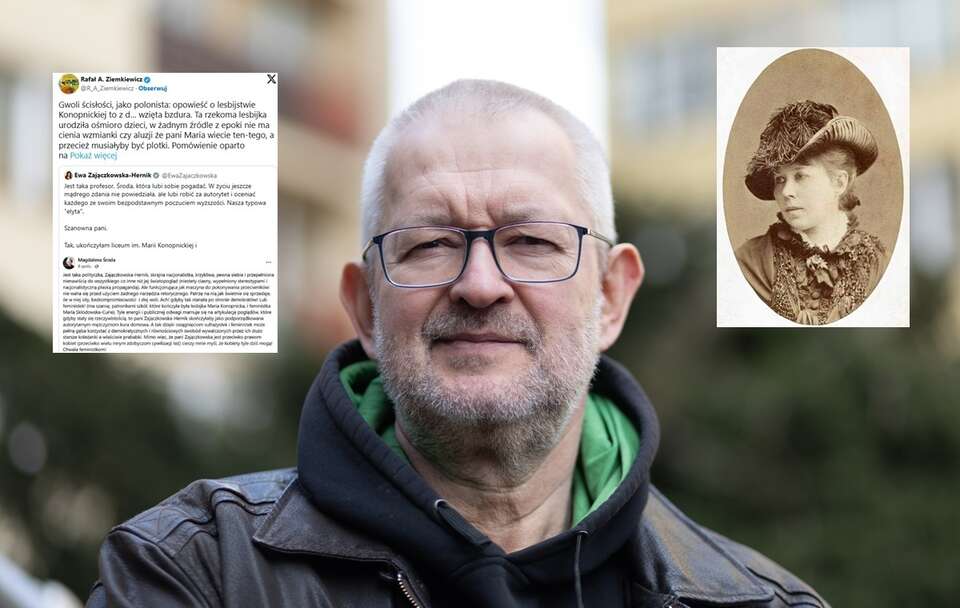 Konopnicka a lesbian? Ziemkiewicz sharply: "It's from the d... taken nonsense"