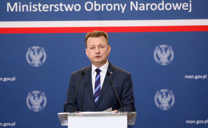 Wicepremier, minister obrony narodowej Mariusz Błaszczak  / autor: PAP/Tomasz Gzell