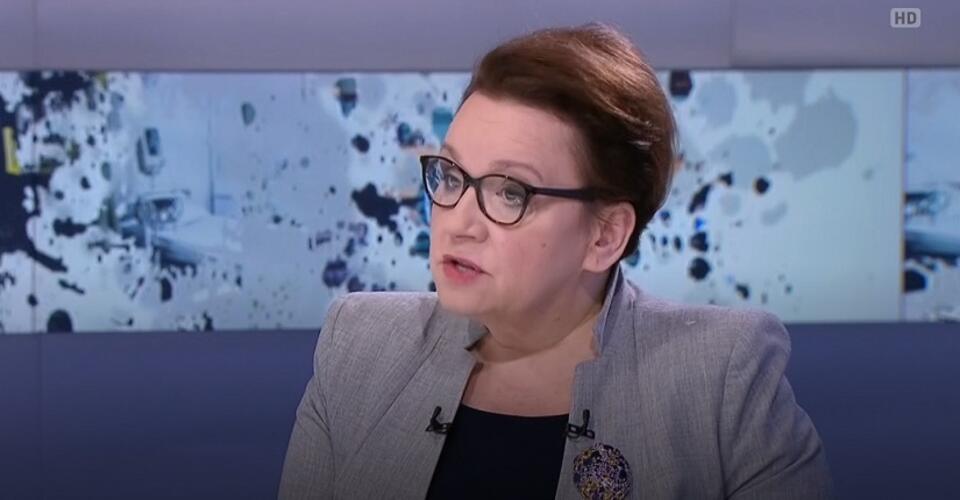 Anna Zalewska, minister edukacji narodowej / autor: wPolityce.pl/Polsat News