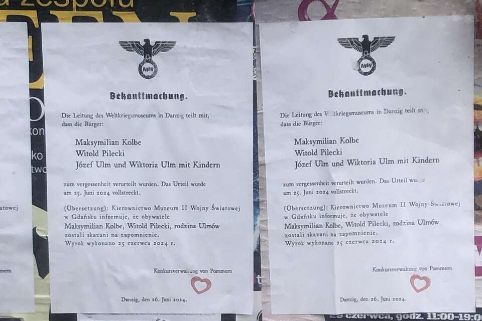 Usunięci bohaterowie z MIIWŚ. W Gdańsku pojawiły się plakaty