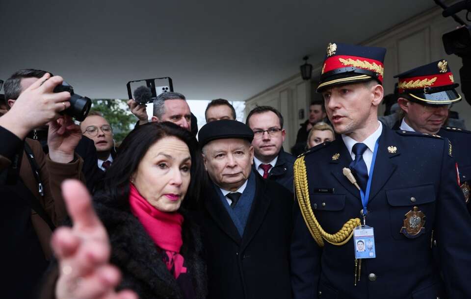 Prezes PiS Jarosław Kaczyński / autor: PAP/Leszek Szymański
