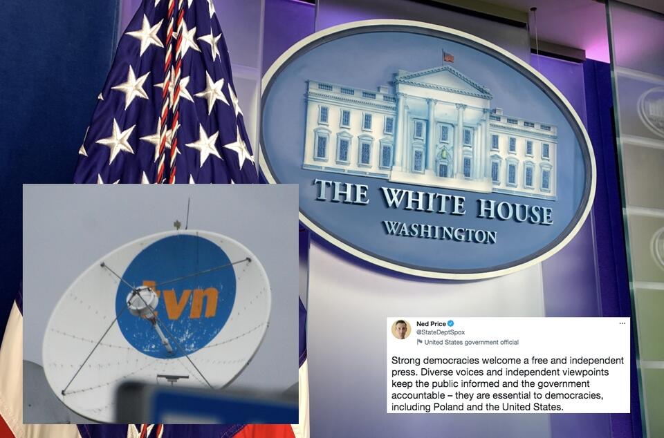 Rzecznik Departament Stanu zabrał głos ws. TVN / autor: Fratria/Twitter