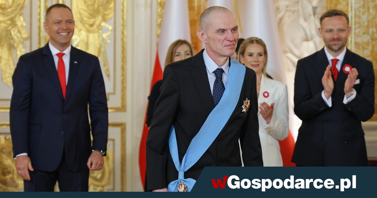 Uwolniony odznaczony! Order Orła Białego z rąk prezydenta