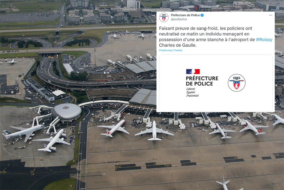 Lotnisko Roissy-Charles de Gaulle / autor: Fyodor Borisov - Praca własna, CC BY-SA 3.0, commons.wikimedia.org