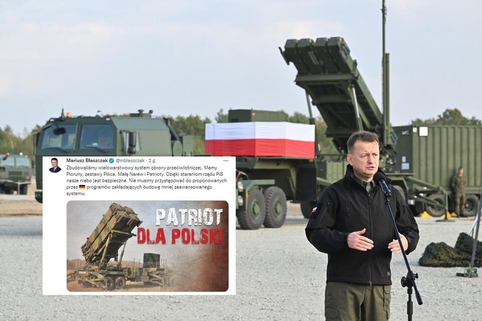 Wicepremier, minister obrony narodowej Mariusz Błaszczak / autor: PAP/Tytus Żmijewski; Twitter/Mariusz Błaszczak