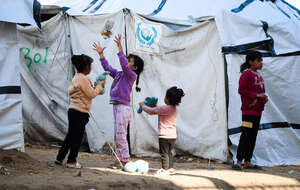 Zima w Gazie  / autor: Caritas Polska