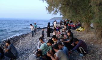 Masowy napływ migrantów w Grecji