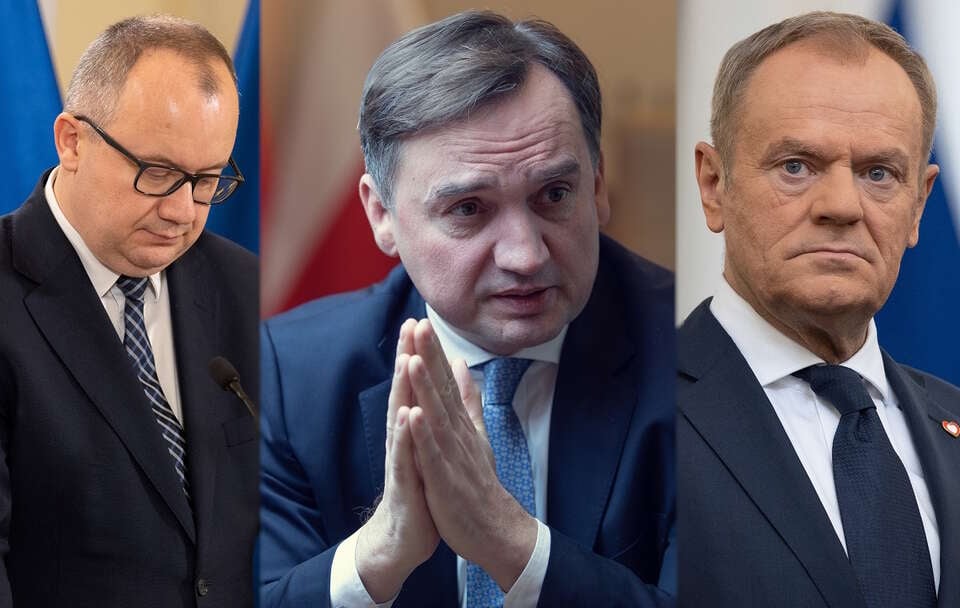 Adam Bodnar, Zbigniew Ziobro i Donald Tusk / autor: Fratria