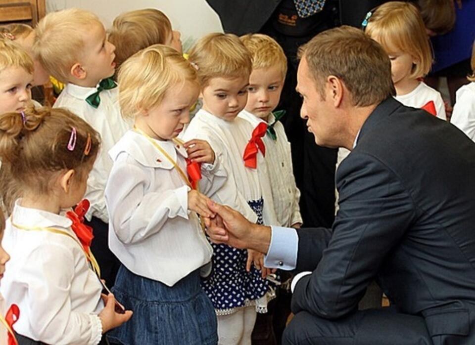 Dzieci wyczulają intencje PO intuicyjnie? Fot. PAP