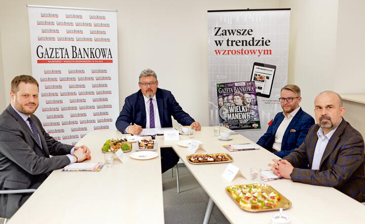 Od lewej: Janusz Cieszyński, Maciej Wośko, Maciej Staszak, Adam Ambrozik / autor: Fratria