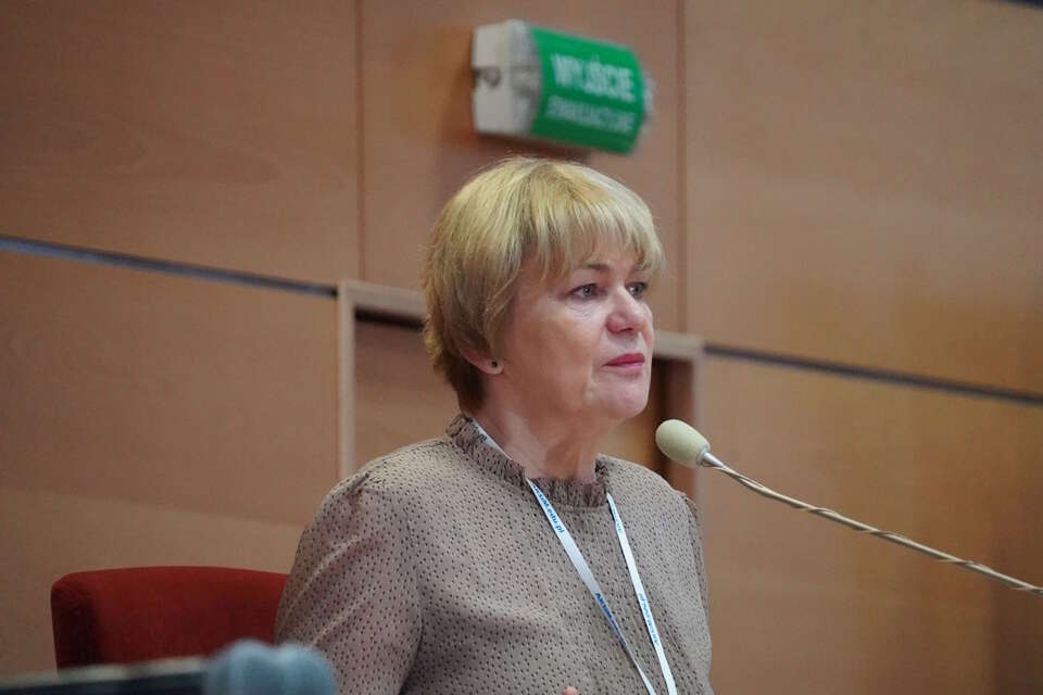 Na zdjęciu Dorota Kania na AKSiM / autor: Fratria