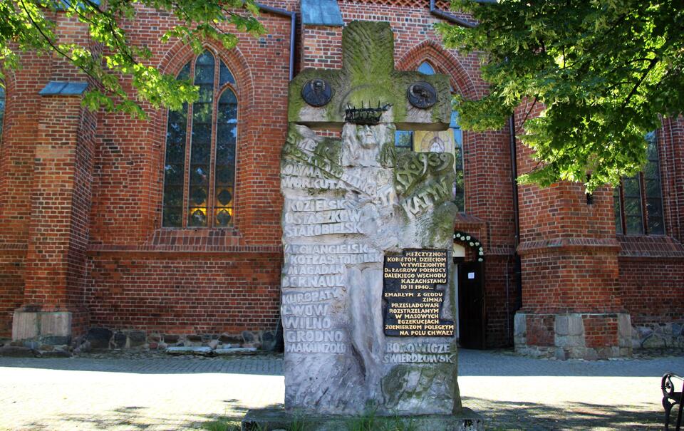 The monument dedicated to vivtims of the first Soviet occupation of East Poland (1939-1941), Koszalin / autor: wPolityce.pl, 2019