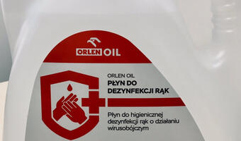 Płyn do dezynfekcji z ORLENU już dostępny