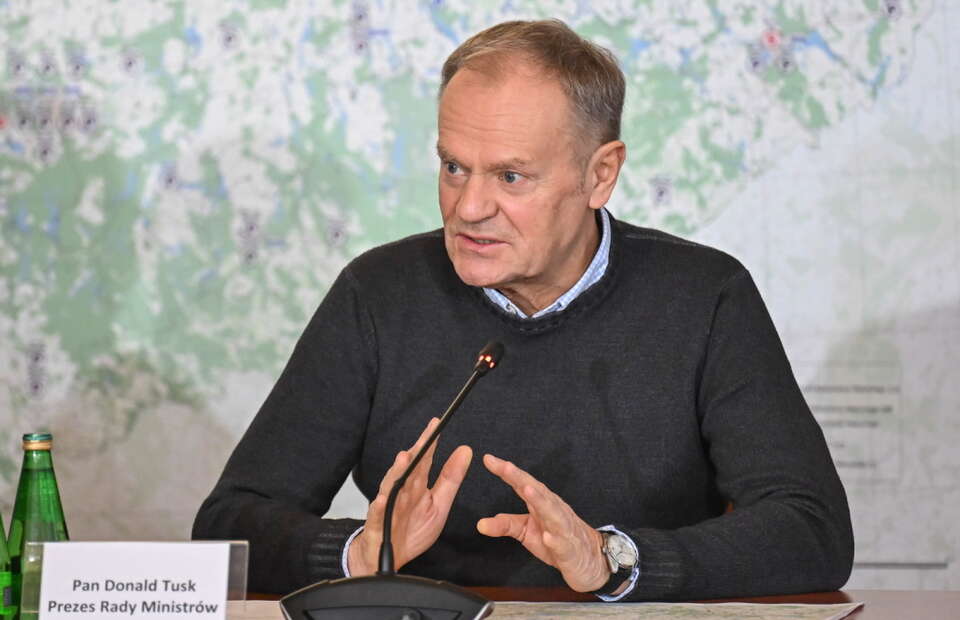 Marek Jakubiak o Donaldzie Tusku / autor: PAP/Adam Warżawa