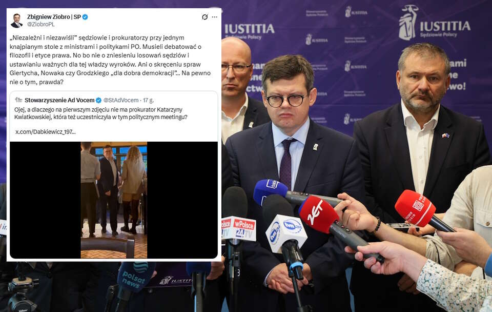Krystian Markiewicz, Waldemar Żurek  / autor: PAP/Paweł Supernak