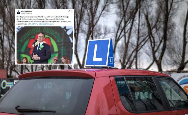 Prokurator oceni odpowiedzialność szefa MI za błędy w procedurze egzaminu na prawo jazdy / autor: Fratria / JS / X