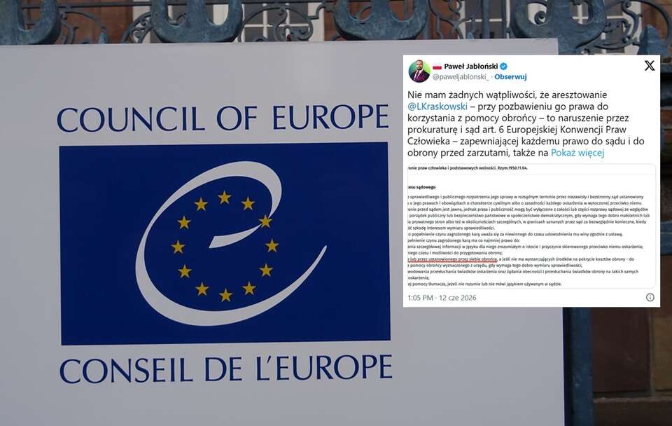 Rząd Tuska ma problem! Dziś RE dowie się o sprawie Kraskowskiego