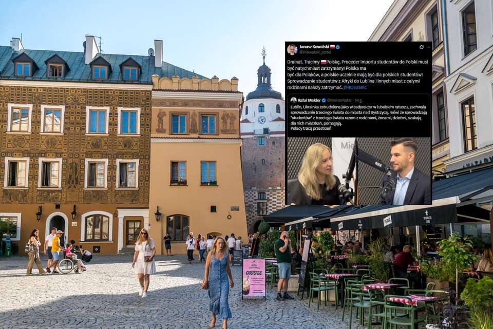 Migranci zalewają miasto! Absurdalne słowa Ukrainki z UM Lublin