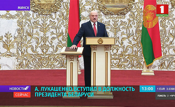 Prezydent Białorusi Aleksandr Łukaszenka / autor: Fratria
