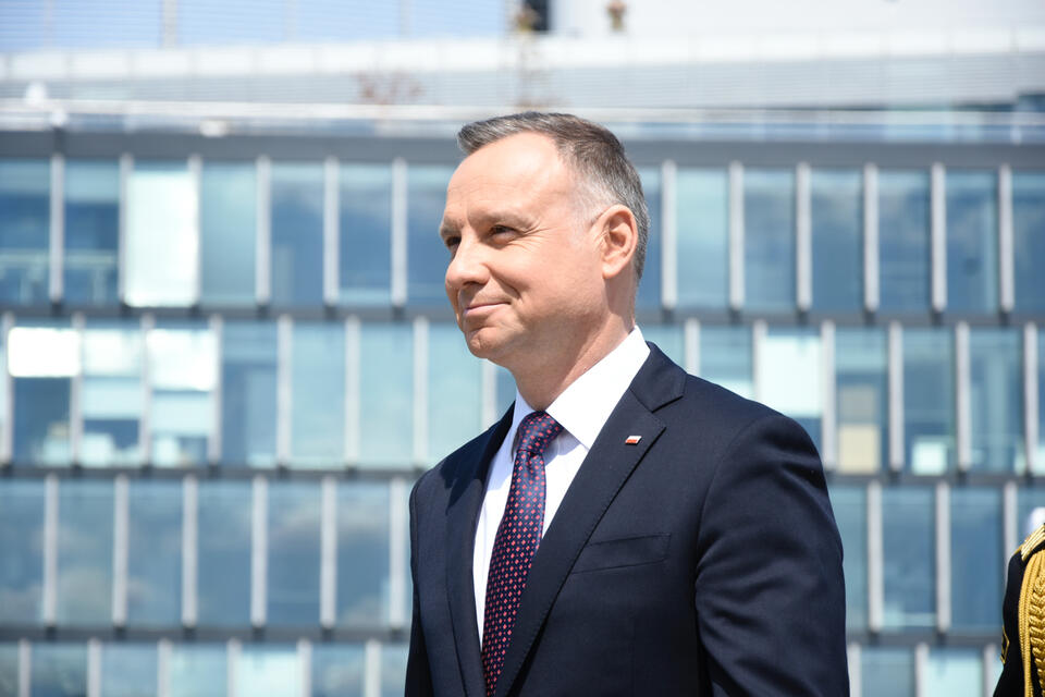 Prezydent Andrzej Duda / autor: Fratria