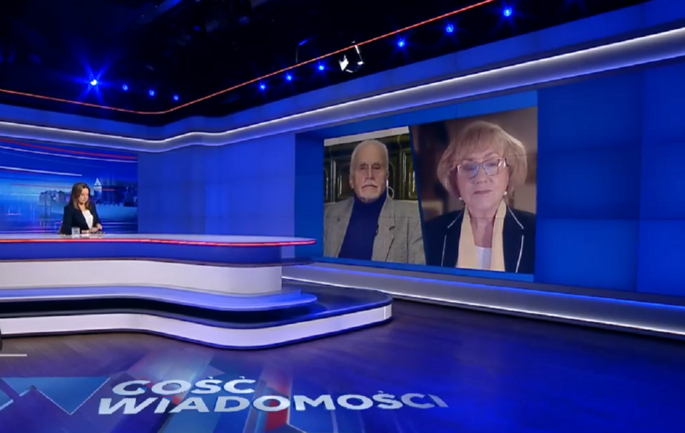 Gość Wiadomości / autor: screenshot TVP INFO
