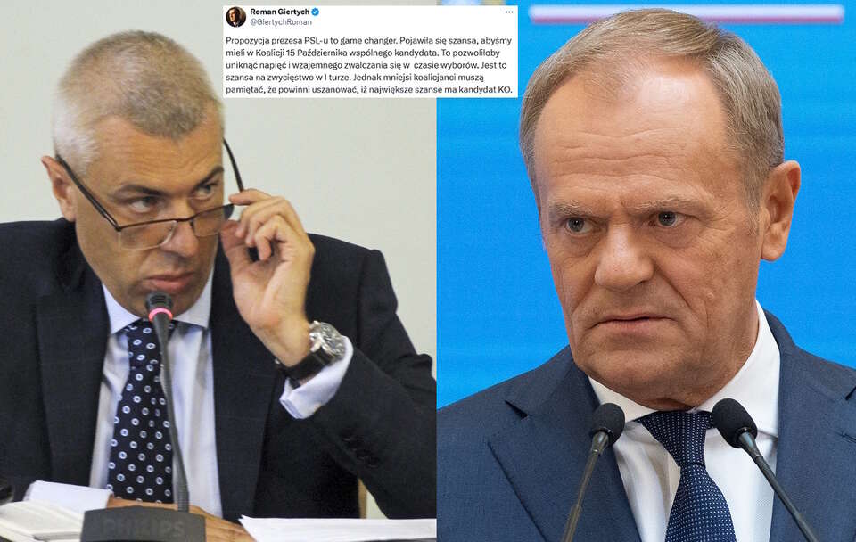 Roman Giertych, Donald Tusk / autor: Fratria