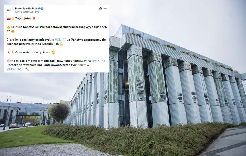 3 grudnia Sąd Najwyższy ma podjąć ważną uchwałę ws. TSUE / autor: Fratria/X