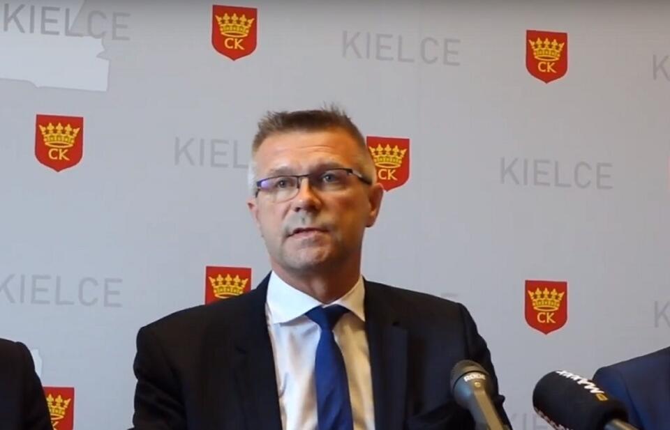Prezydent Kielc Bogdan Wenta / autor: YouTube/Nasze Kielce