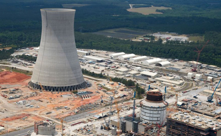 niemal gotowy blok nr 3, Elektrownia Vogtle, USA / autor: U.S. Department of Energy Office of Nuclear Energy/ Fb