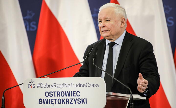 Prezes PiS Jarosław Kaczyński / autor: PAP/Adam Kumorowicz