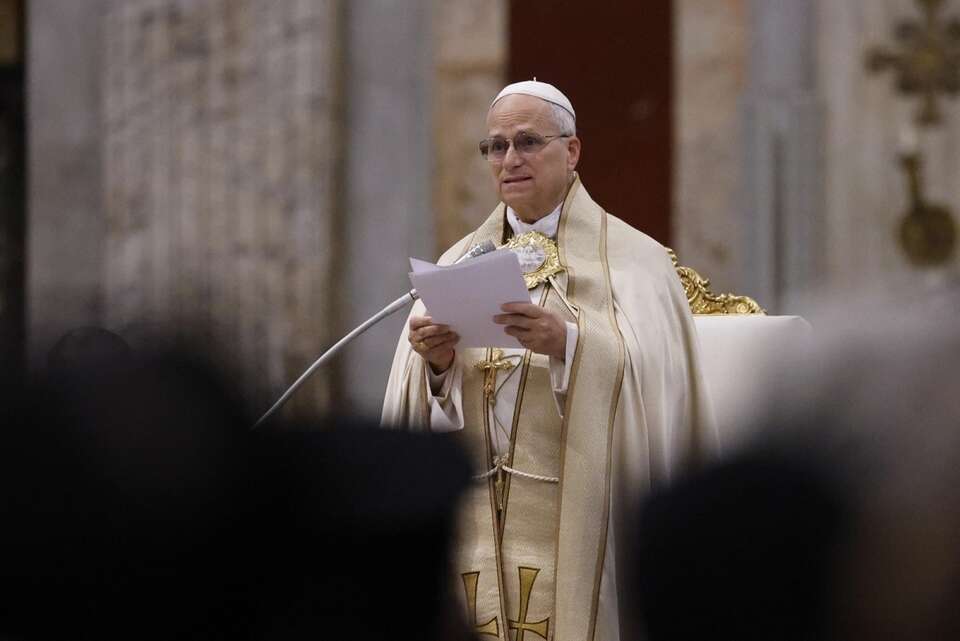 Ojciec Święty Leon XIV / autor: PAP/EPA