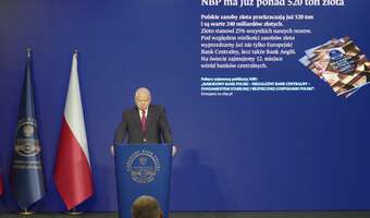 Złoto Glapińskiego. Jest 520 ton i będzie dużo więcej!