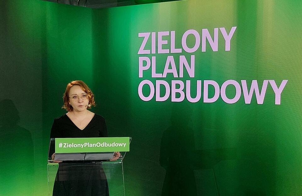 Kongres Zielonych, Małgorzata Tracz / autor: screenshot Twitter @pawelpomian