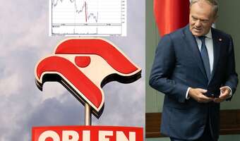 Premier jednym zdaniem o Orlenie się obnażył. I zbił kurs