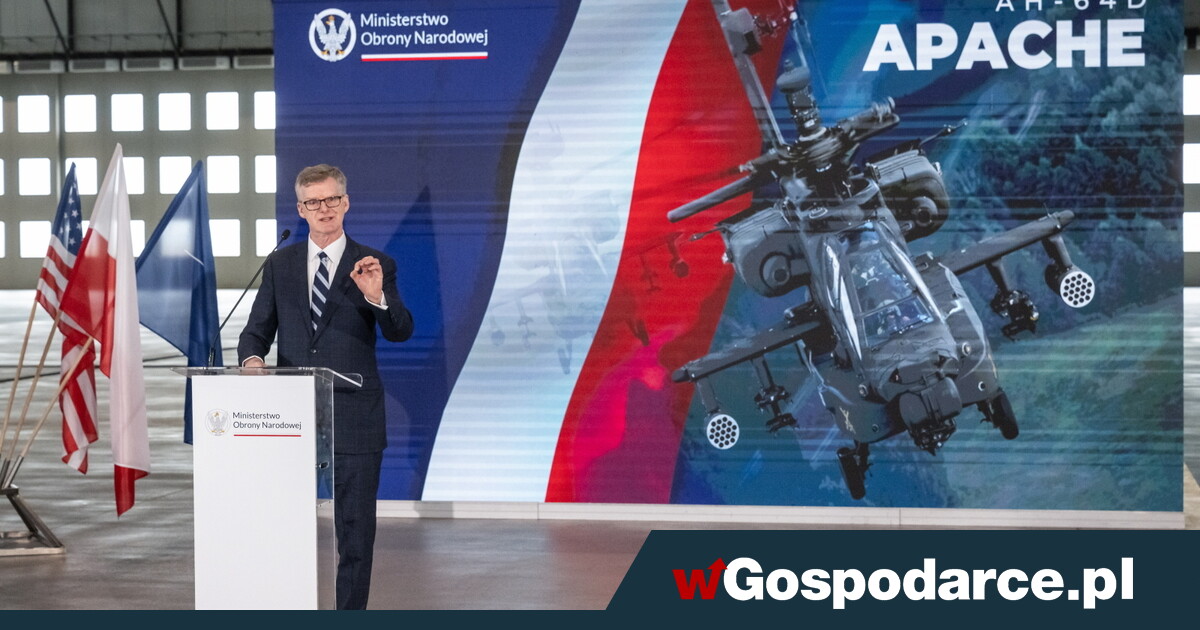 Osiem Apache w leasingu za 300 mln dol. dla Wojska Polskiego