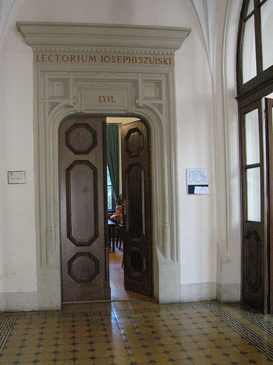 Sala 56, w której aresztowano profesorów podczas „Sonderaktion Krakau”. Fot. Wikipedia.pl