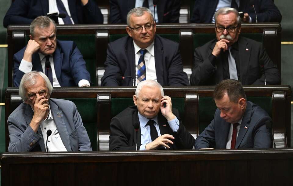 Prawo i Sprawiedliwość / autor:  PAP/Radek Pietruszka
