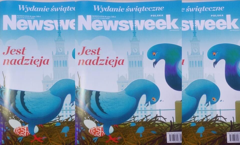 Okładka 'Newsweeka' / autor: screen wPolityce.pl